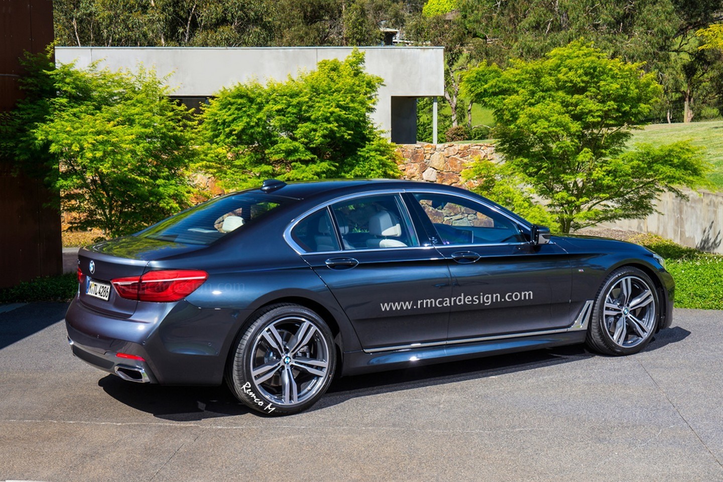 BMW 5-Series 2016 рендер от RM Design