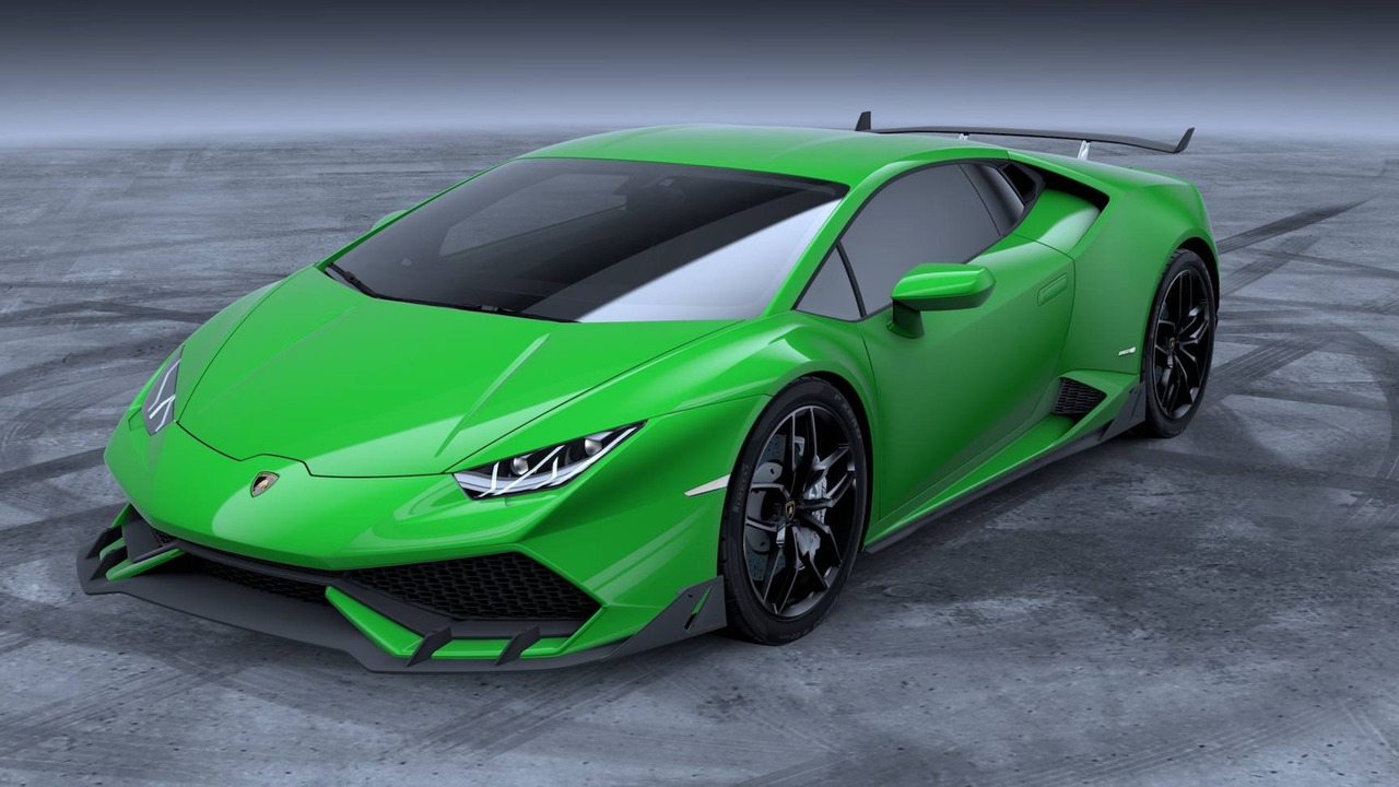Lamborghini Huracan новый заводской аэропакет
