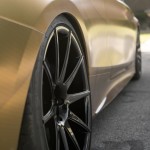 Золотой Mercedes-Benz S500 Coupe на тюнинг-колесах Zito Wheels
