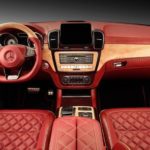 Mercedes GLE тюнинг от TopCar красный интерьер из крокодиловой кожи