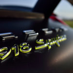 Porsche 918 Spyder черный матовый
