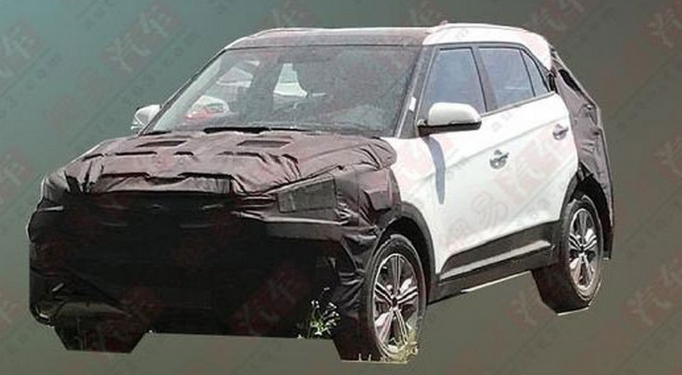 Обновленная Hyundai Creta засветилась во время дорожных тестов