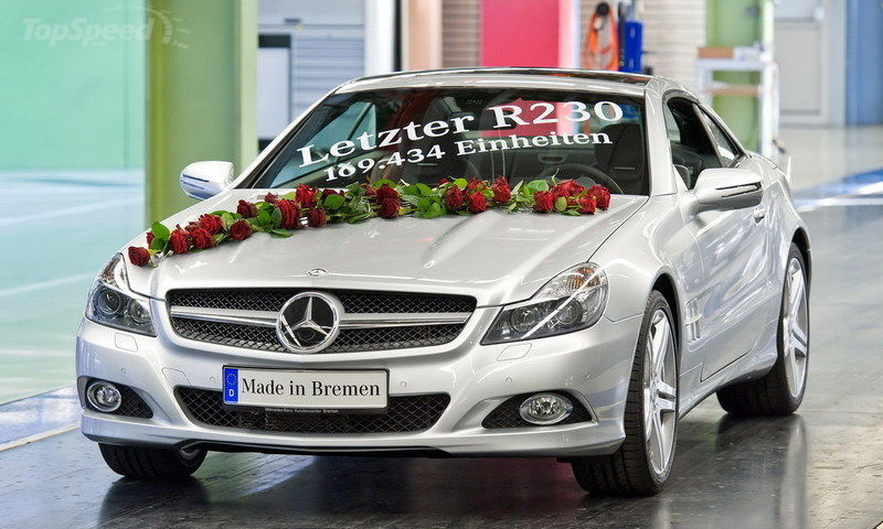 Mercedes-Benz прекращает производство автомобилей SL-класса R230