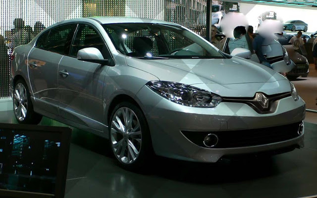 Популярная модель Renault Fluence обновилась