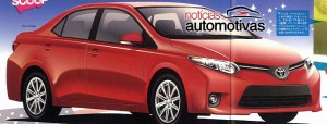 Новое поколение Toyota Corolla получит схожий с Auris дизайн