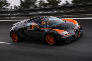 Кабриолет Bugatti установил новый мировой рекорд скорости