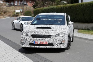 Фотошпионы «словили» новую Subaru Impreza в процессе тестирования 