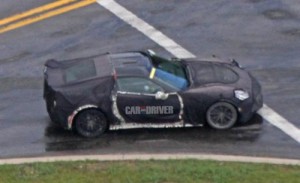 В Сети появились шпионские фото нового Chevrolet Corvette Z07