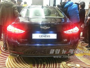 В сети появились шпионские фото нового поколения Hyundai Genesis