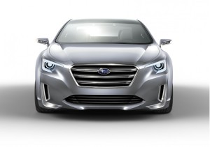 В сети появились официальные фото прототипа Subaru Legacy