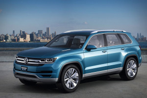 Серийная версия 7-местного Volkswagen CrossBlue ожидается в 2016 году