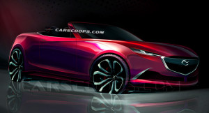 Первый рисунок следующей Mazda MX-5 появился в интернете