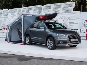Audi и Heimplanet сделали из Q3 туристическую палатку
