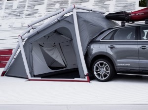 Audi и Heimplanet сделали из Q3 туристическую палатку