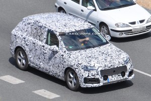 Новые шпионские фото Audi Q7 появились в сети