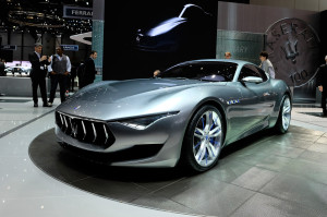 Новинка Maserati Alfieri засветилось на видео