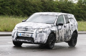 Появились новые шпионские фото Land Rover Discovery Sport 2015
