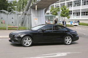 Появились шпионские фото рестайлингового Mercedes-Benz CLS