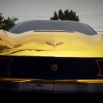 Золотой Chevrolet Corvette Stinger от Forgiato