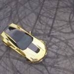 Золотой Chevrolet Corvette Stinger от Forgiato