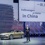 Концепт Volkswagen C Coupe GTE на Шанхайском автосалоне - 2015