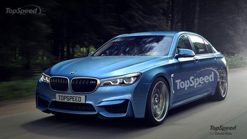 BMW M7 2016 рендер от TopSpeed