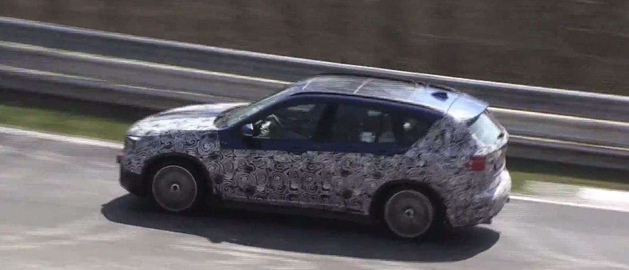 BMW X1 2016 шпионские фото/видео