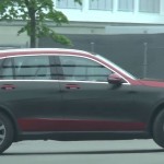 Mercedes GLC шпионское видео