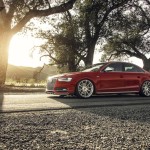 Audi S4 tuning/тюнинг Vorsteiner wheels+splitter | колеса + сплиттер