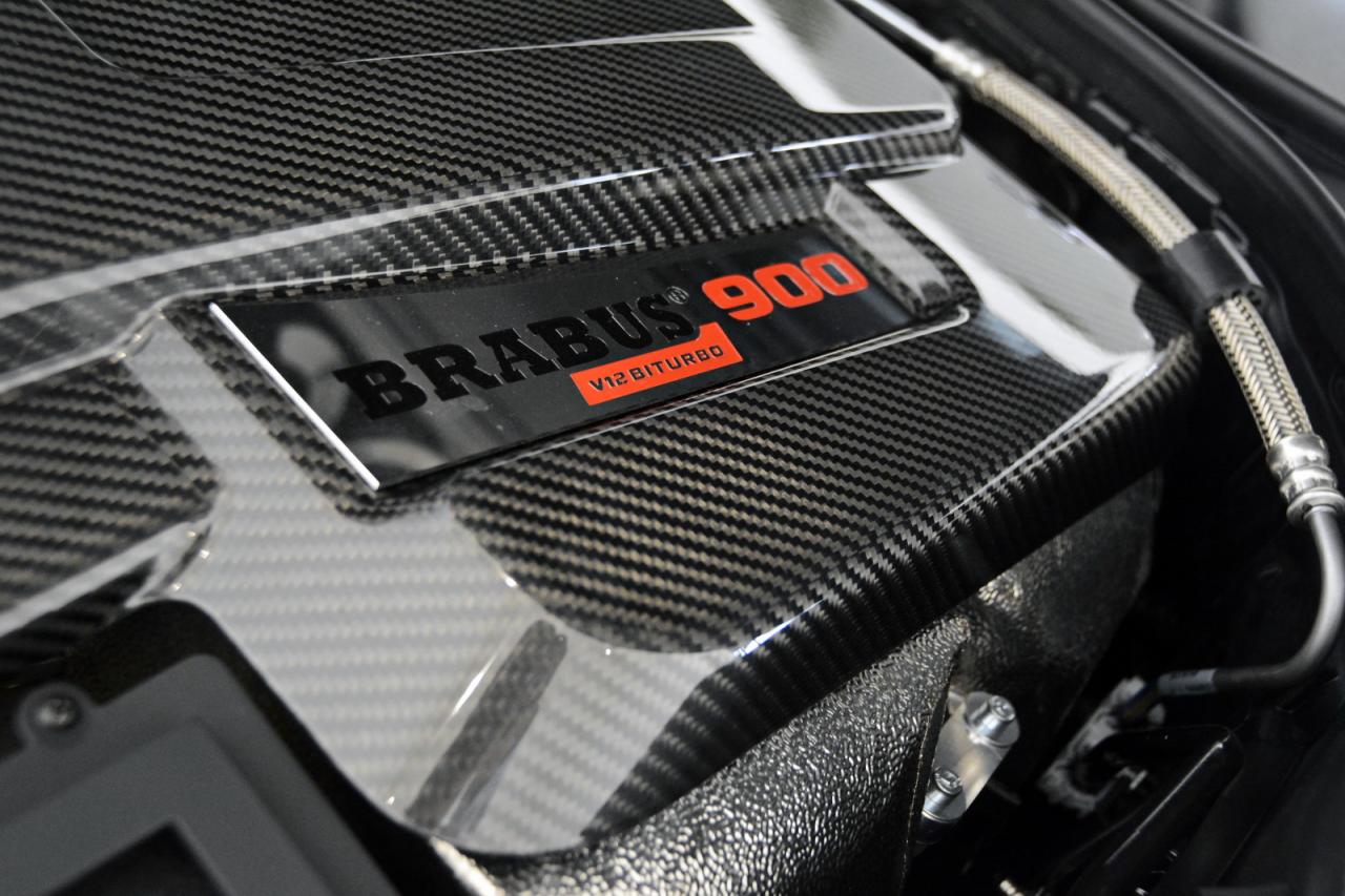Brabus Rocket 900 - tuned Mercedes-Maybach S600 engine/двигатель