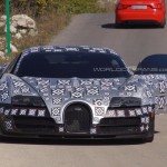 Тестовый мул Bugatti Chiron 2016 на базе Veyron