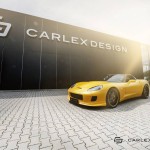 Chevrolet Corvette Z06 tuning/тюнинг Carlex Design Yellow Line