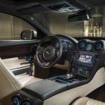 Jaguar XJ 2016 interior dashboard / интерьер центральная панель