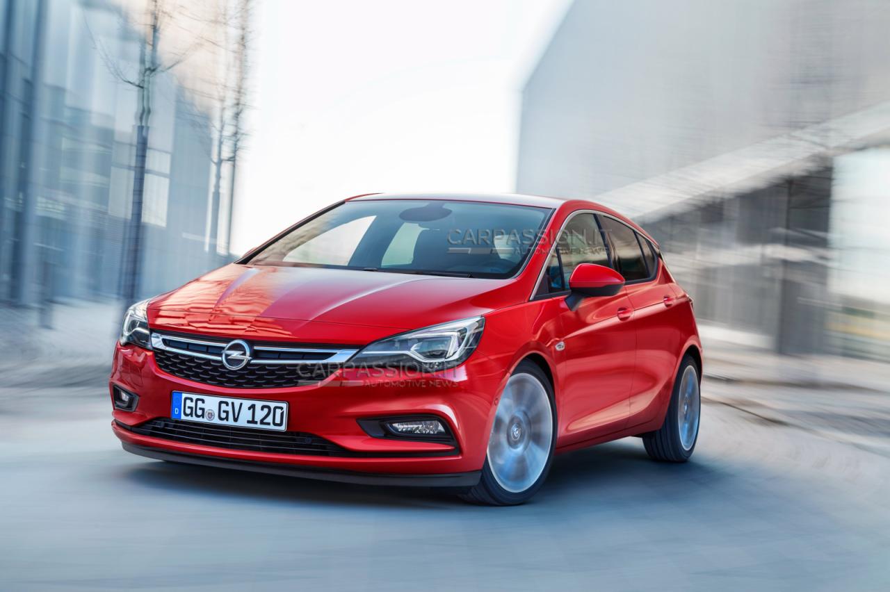 Opel Astra 2016 официальные фото (утечка)