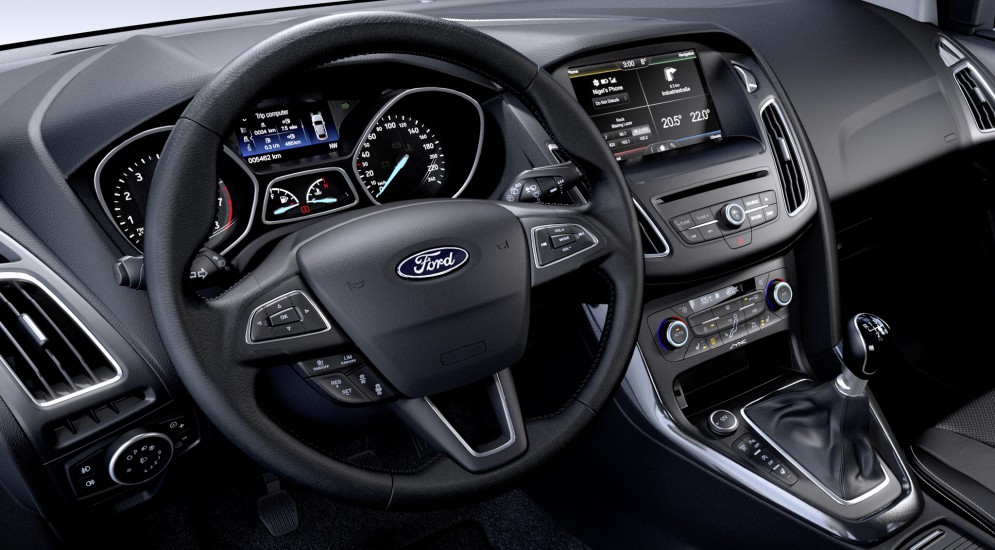 Ford Focus 2015 интерьер