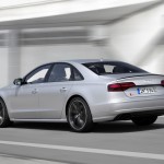 Audi S8 Plus rear-side