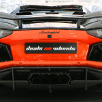 Оранжево-черный Lamborghini Aventador tuning / тюнинг Mansory