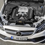 Mercedes-AMG C63 Coupe офицальное фото двигателя