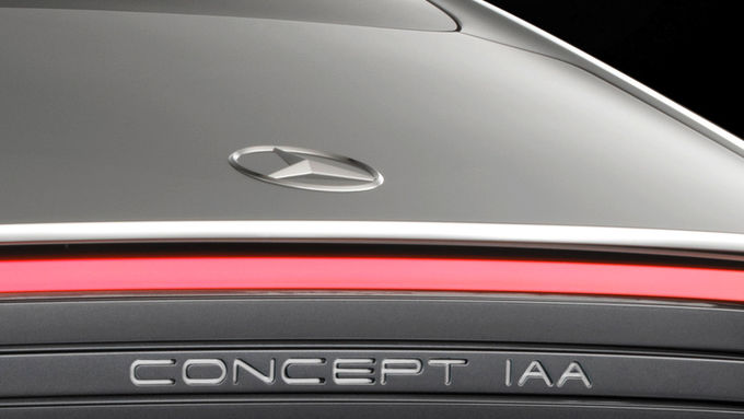 Mercedes-Benz Concept IAA тизер