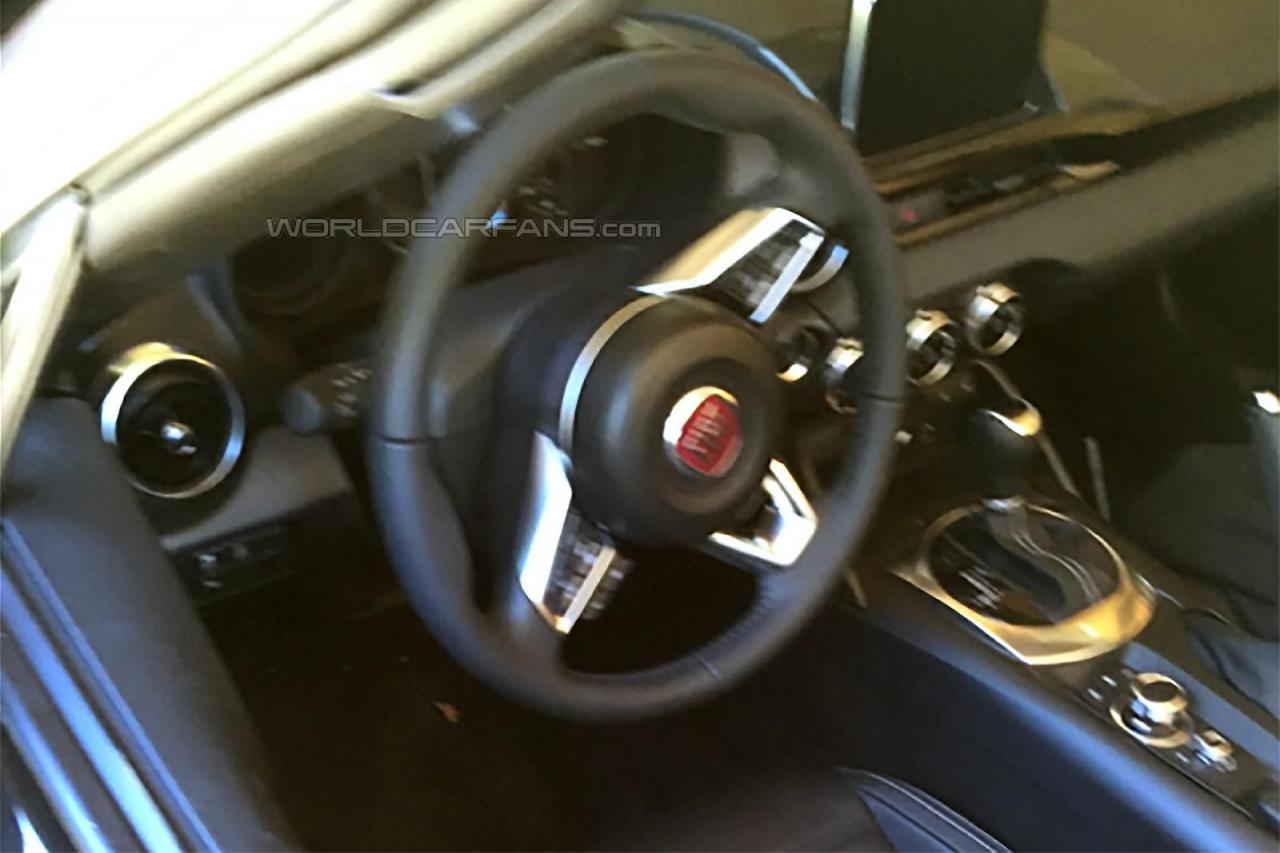 Fiat 124 Spider 2017 шпионское фото