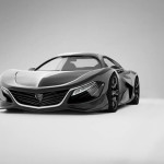 Mazda RX-9 render by Alex Hodge