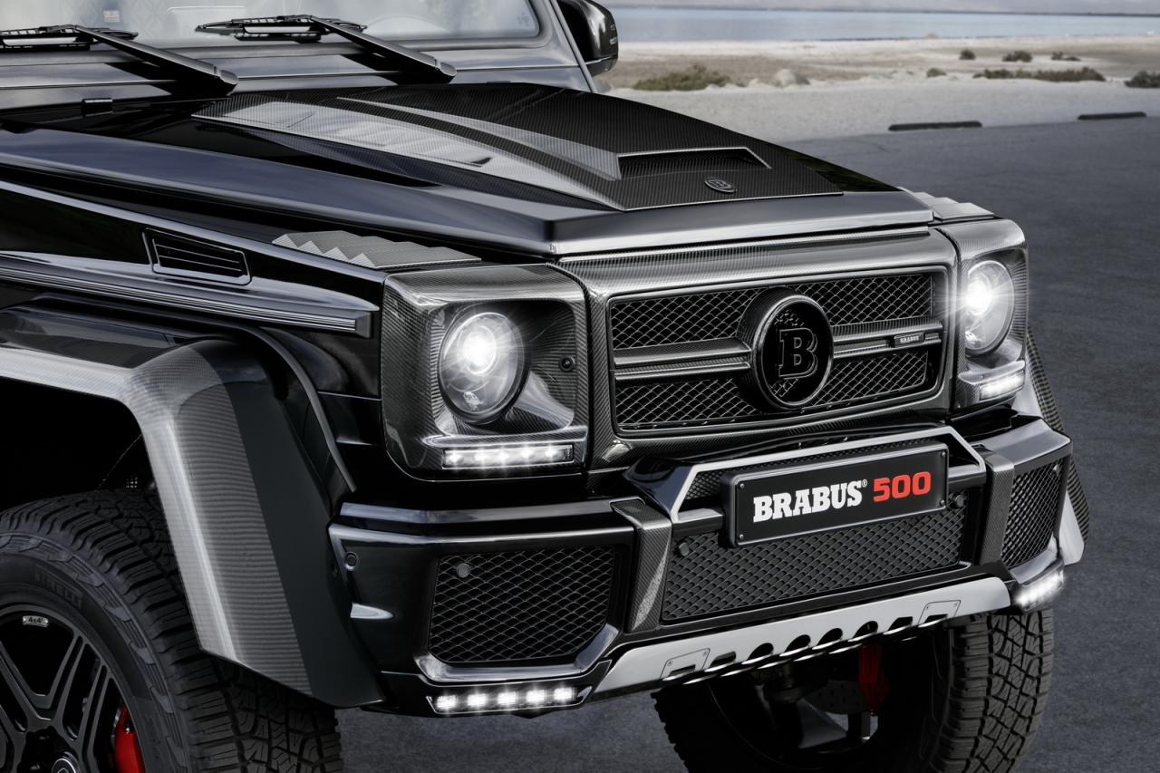 Mercedes-Benz G500 4x4² tuning / тюнинг Brabus