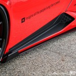 Красный Lamborghini Huracan tuning / тюнинг Liberty Walk