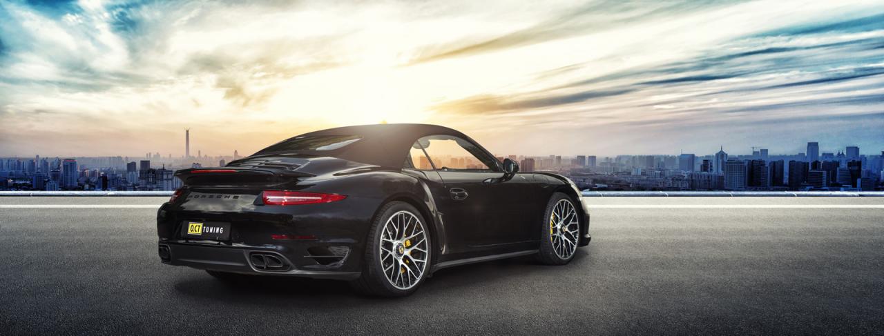 Porsche 911 Turbo S Cabriolet от O.CT Tuning