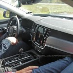 Volvo S90 шпионское фото интерьера