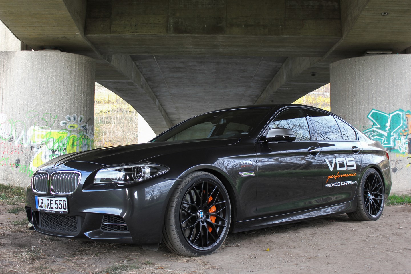 BMW M550d тюнинг от VOS (Vision of Speed)