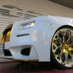 Rolls-Royce Wraith золотой тюнинг от Office-K
