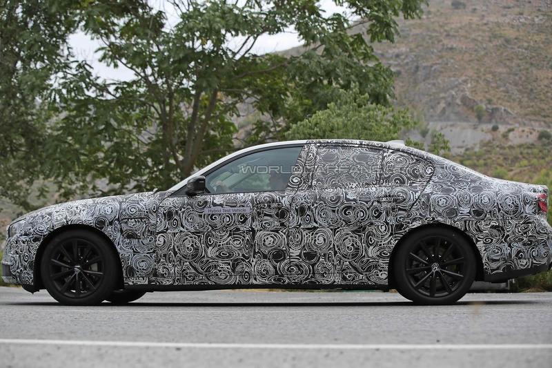 BMW 5-Series 2017 плагин гибрид - шпионское фото
