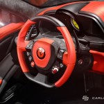 Ferrari 458 Spider тюнинг интерьера от Carlex Design