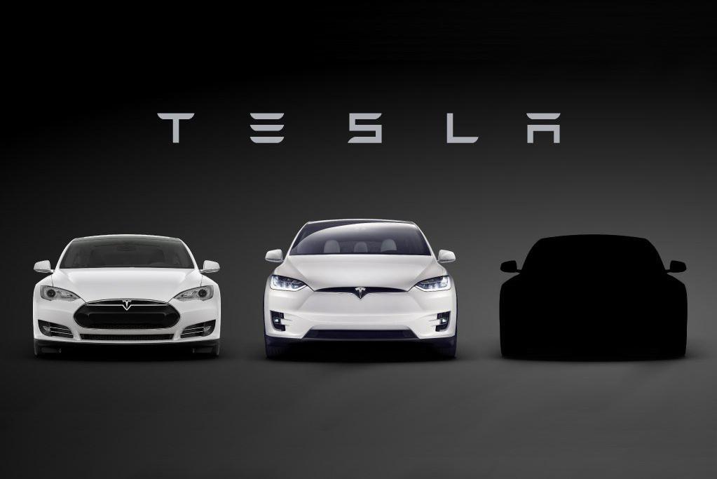 Tesla Model 3 тизер